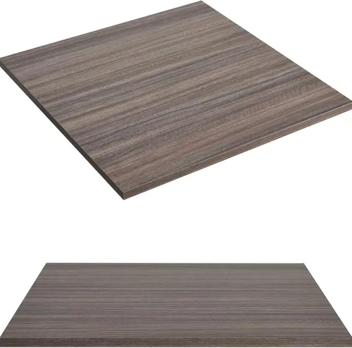 Miniatura 13 de Kaboon Mesa universal de 24 x 24 pulgadas, paquete de 2, solo encimera reversible de melamina, uso doméstico o comercial en interiores, 1 pulgada