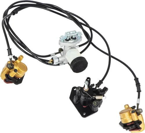 Miniatura 9 de Kit de cilindro maestro de freno para Go Kart VEVOR Kit de freno hidráulico para Go Kart Kit de freno universal para Go Karts Kandi Completo Incluye