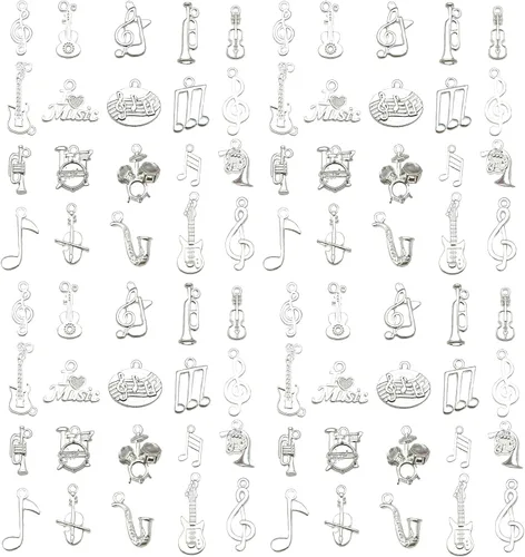 Miniatura 21 de WOCRAFT 60 piezas de dijes de pulsera de cruz dorada KC para juegos de fabricación de joyas, collares, pulseras, llaveros, kit de suministros de KC
