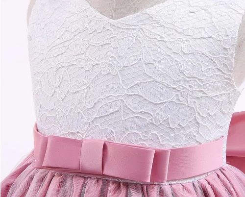 Miniatura 4 de TTYAOVO Vestido de fiesta de princesa de flores para niñas de 1 a 5 años