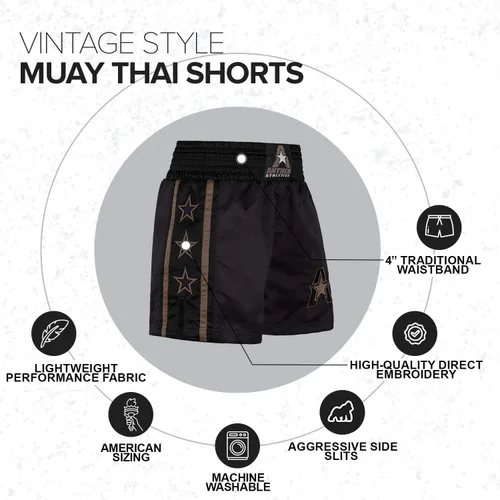 Miniatura 49 de Anthem Athletics Pantalones cortos de Muay Thai para hombre, pantalones cortos de Muay Thai para mujer - Kickboxing Short Boxing Trunks 5050 Classic