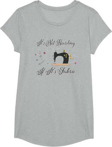 Miniatura 90 de It's Not Hoarding If Its - Camiseta de costura para acolchado, Blanco, S