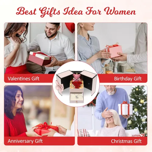 Miniatura 5 de Childom Regalos para el día de la madre para mamá, regalos de cumpleaños para mujeres, regalo de flores para el día de la madre, regalo para madres