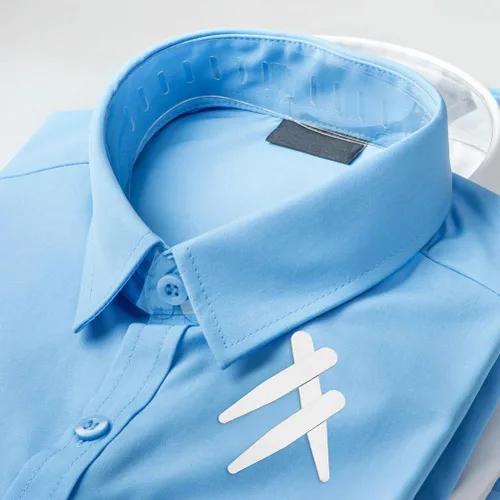 Miniatura 6 de PartyKindom 36 piezas de acero inoxidable collar se queda para hombres traje collar estancias para hombres camisas de vestir regalos para él, Acero