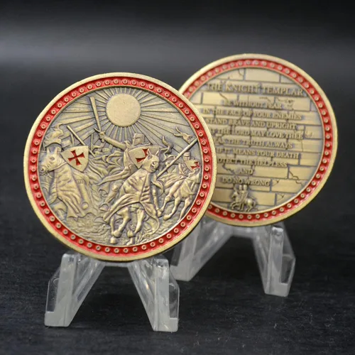 Miniatura 7 de Moneda de Armadura de Dios de los Caballeros Templarios