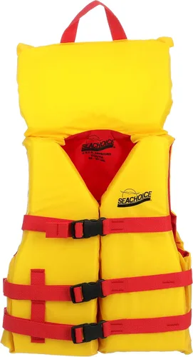Seachoice Chaleco de barco ajustable con asa de agarre