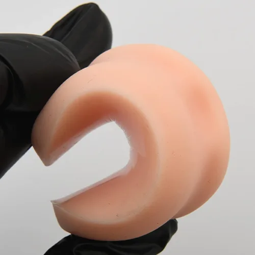 Miniatura 4 de Hipifans 3 labios falsos 3D, labios de silicona para práctica de maquillaje, labios suaves de práctica de tatuajes, modelo para suministros de 3
