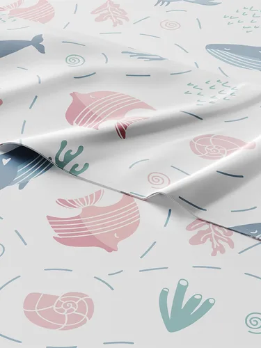 Miniatura 40 de CGK Linens Sábanas tamaño matrimonial, juego de 4 piezas, de zorro, flores, corazón, temática de animales, ultrasuave, transpirable, lavable a