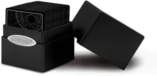 Miniatura 9 de Ultra PRO Satin Tower - Caja de 100+ cubierta negra con purpurina - Mecanismo de bloqueo a presión - Guarda de forma segura tarjetas de Pokémon