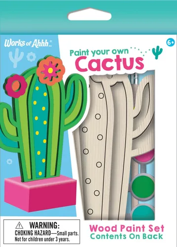 Miniatura 5 de Works of Ahhh Mini Craft Set - Juego de manualidades familiares para construir y pintar casa de pájaros