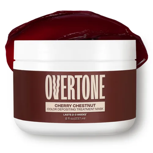 Miniatura 20 de Overtone Color Depositing - Acondicionador de tinte semipermanente para el cabello, 8 onzas para cabello natural y teñido con color, manteca