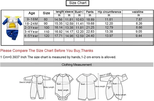 Miniatura 4 de Conjunto de ropa para niños pequeños y bebés para Halloween cosplay divertido sudadera y pantalones