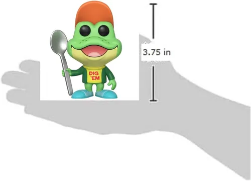 Miniatura 2 de Funko Pop Ad Icons - Figura coleccionable de Dig Em' Frog, multicolor