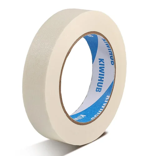 Miniatura 21 de Cinta de Pintor Negra, 1" x 60 Yardas x 10 Rollos (600 Yardas en Total) - Cinta de Enmascarar de Adhesión Media para Pintura, Etiquetado, Negro
