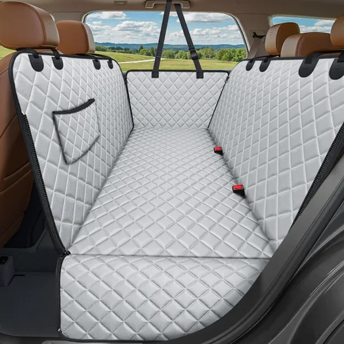 Miniatura 23 de URPOWER Funda de asiento para perro, hamaca 100% impermeable, 600D, resistente, a prueba de arañazos, antideslizante, duradera, suave