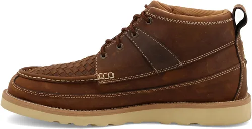 Miniatura 2 de Twisted X Zapatos casuales para hombre, Sillín tejido y sillín aceitado