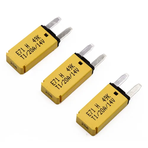 Miniatura 9 de E37 Auto (T1) Fusibles de disyuntor de reinicio automático de perfil bajo ATC/ATO - 12V DC 5A 10A 15A 20A 25A 30A (Paquete de 6 piezas mixtas)
