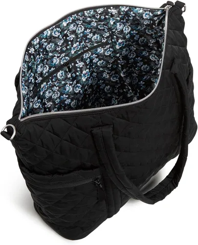 Miniatura 3 de Vera Bradley Bolsa de mano grande de sarga de alto rendimiento