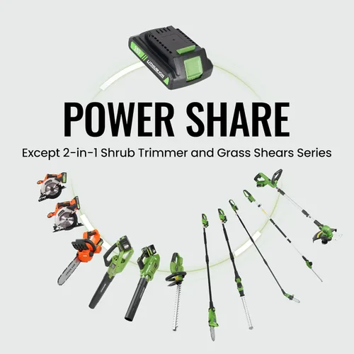 Miniatura 9 de Sierra circular inalámbrica de 20V y 7-1/4 pulgadas, motor sin escobillas con batería de 4.0Ah, capacidad de bisel de 45°, profundidad máxima