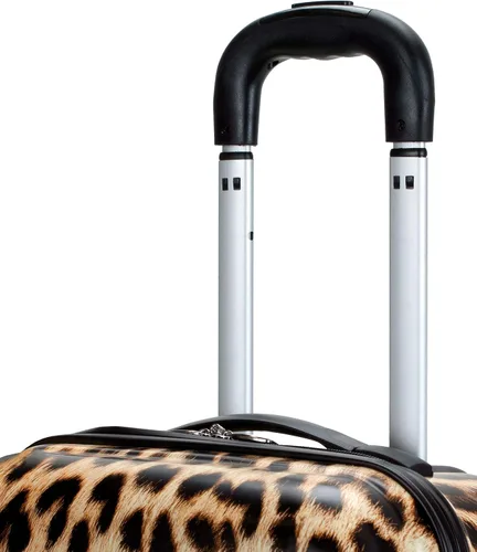 Miniatura 13 de Rockland - Equipaje Safari con carcasa rígida y ruedas, Leopard), F196-LEOPARD