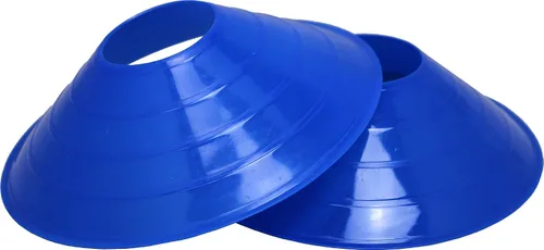 Miniatura 3 de BlueDot Trading Conos de disco de alta visibilidad para deportes, entrenamiento de agilidad, fútbol, fútbol, marcadores de cono de campo