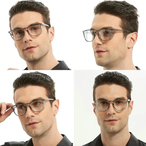 Miniatura 5 de Anteojos de seguridad que no se empañan, con protección UV400, lentes con bloqueo de luz azul para hombres y mujeres, anteojos transparentes