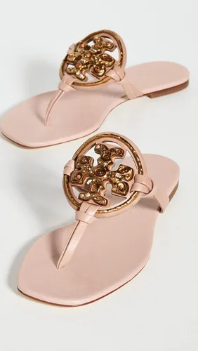 Miniatura 4 de Tory Burch Sandalias Jeweled Miller para mujer, Meadowsweet, 0