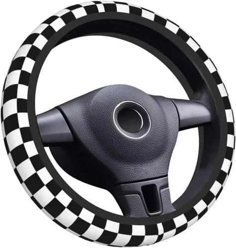 Miniatura 18 de Funda para Volante Accesorios para Automóvil Antideslizante Transpirable Universal 15 Pulgadas Neopreno Decoración Interior del Auto para Hombres