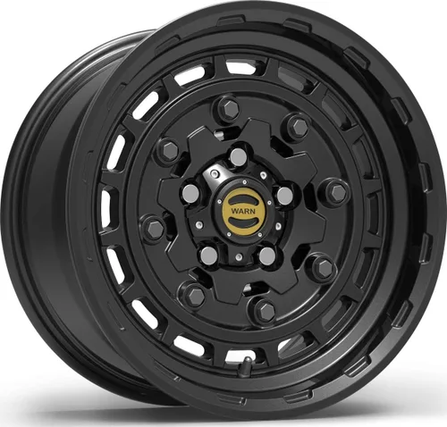 Miniatura 8 de WARN 106683 Tapa central estilo buje, se adapta a: Jeep Wrangler JL, JK y Gladiator JT - Negro