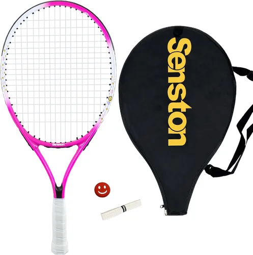 Miniatura 8 de Senston Kids Tennis Racket Set (17 & 23 Inch) - 1 Pack Junior Tennis Racquet, Lightweight Aluminum Frame, Includes Cover