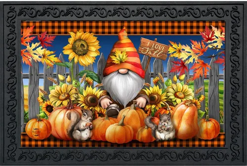 Miniatura 6 de Briarwood Lane Felpudo de otoño de Pumpkin Farm Granja de calabazas