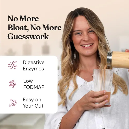 Miniatura 3 de Nourished Natural Health FloFit - Proteína de guisante en polvo, equilibrio hormonal para mujeres, proteína vegana a base de plantas con baja