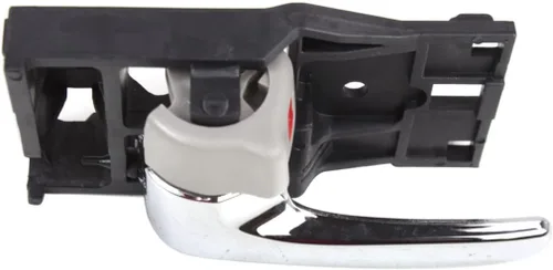 Miniatura 3 de Para Toyota Avalon manija de puerta interior 2000 01 02 03 2004 delantera o trasera lado del conductor cromo palanca w/botón de bloqueo de puerta