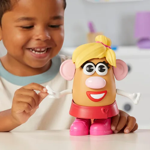 Miniatura 3 de Cabeza de Mr. Potato y Cabeza de Mrs Potato, set con 12 partes y piezas, juguetes para niños y niñas de 2 años en adelante