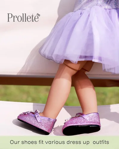 Miniatura 5 de Zapatos de muñeca de 18 pulgadas - 7 pares con caja de regalo