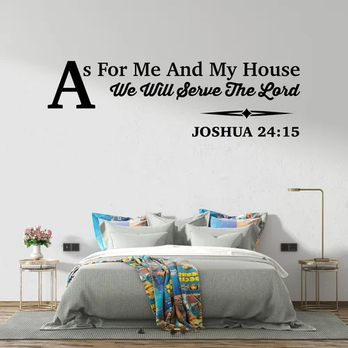 Miniatura 12 de Calcomanías de pared con versículo bíblico con cita religiosa con alas de paloma y círculo, calcomanías de pared con versículos de las Escrituras