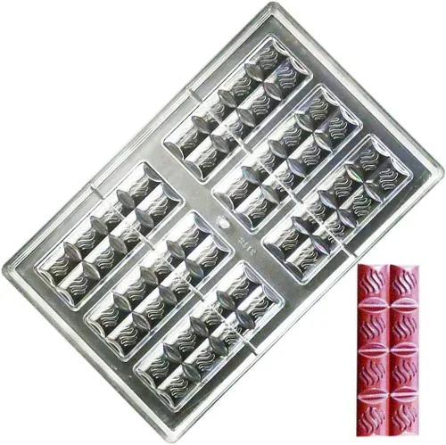 Miniatura 25 de Molde de Policarbonato para Chocolate Molde de Caramelo DIY Plástico Duro Transparente Utensilios de Repostería Herramientas de Pastelería 4