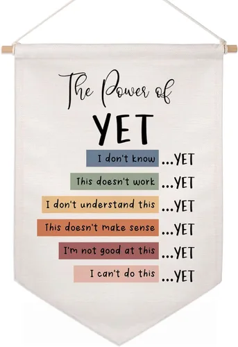 Miniatura 11 de Cartel Colgante de Pared para Aula Póster de Terapia Decoración de Oficina Rincón de Calma Consejero Escolar Salud Mental Póster de Mentalidad