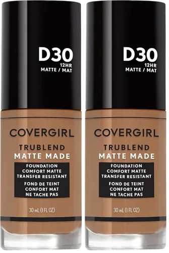 Miniatura 62 de COVERGIRL TruBlend Base Líquida Mate Made, Porcelana Clara, 1 Fl Oz FERIA DE PORCELANA