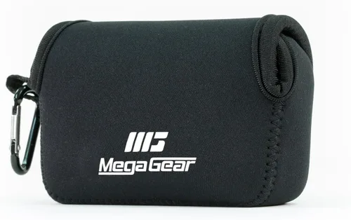 Miniatura 3 de Megagear Canon Powershot Sx730 Hs, Sx720 Hs, Sx710 Hs, G16, G15 Funda de neopreno ultra ligera para cámara, con mosquetón, color negro - MG1245