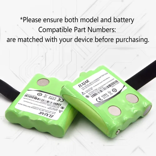 Miniatura 4 de Coonyard Paquete de 5 baterías de repuesto para radios bidireccionales Midland G223 G225 G226 G227 G300 G300M G500 GXT200 GXT250 GXT255 Motorola