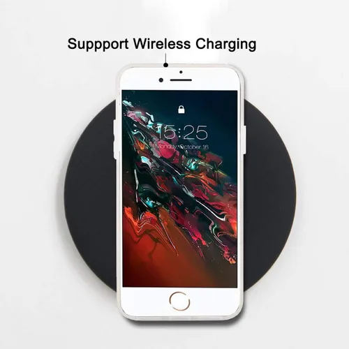Miniatura 4 de J.west Funda para iPhone 8 Plus, iPhone 7 Plus, de lujo, centelleante, de TPU, cubierta trasera de silicona TPU transparente y suave, para niñas