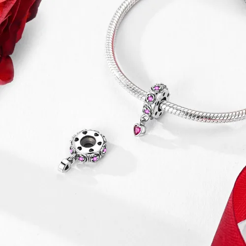 Miniatura 119 de Hapour Dijes de plata de ley 925 para pulseras, collar, joyería europea, colgante de cuentas para mujeres y madres