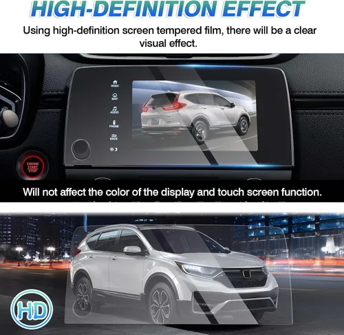 Miniatura 3 de Autorder Protector de pantalla para Honda CR-V CRV EX EX-L Touring 2017-2020 2021 2022 Película protectora de pantalla táctil de navegación 9H
