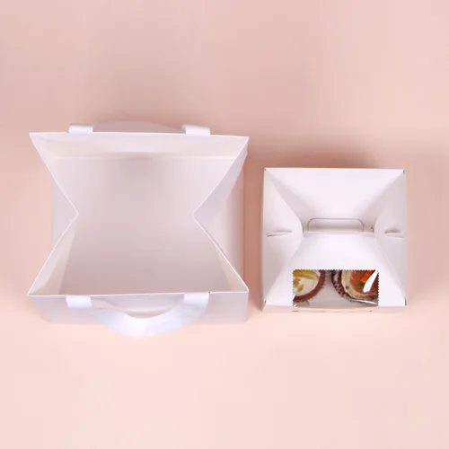 Miniatura 4 de 12 bolsas cuadradas de 9 x 7.9 x 9 pulgadas (7) bolsas de regalo cuadradas de tamaño mediano, blancas de fondo ancho, bolsas de papel resistentes