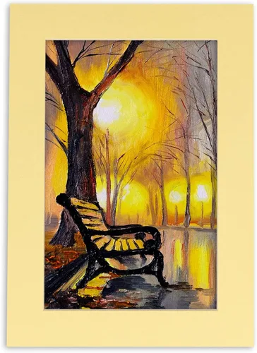 Miniatura 154 de 8.5x11 Mat for 11x14 Frame - Precut Mat Board Acid-Free Brown 8.5x11 Photo Matte Made to Fit a 11x14 Picture Frame, Premium Matboard for Family