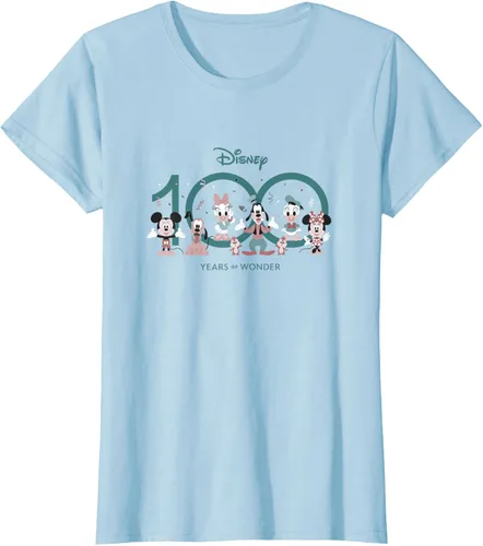 Miniatura 21 de Disney 100 Years of Wonder Mickey & Pals Muted Cute D100 Camiseta, Negro