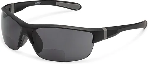grinderPUNCH Gafas de sol bifocales envolventes para lectura y protección UV para exteriores, para deportes y protección contra los ojos