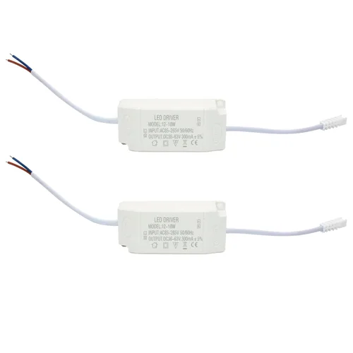 Miniatura 7 de Conductor LED de 18-24W, corriente constante 300mA AC 85-265V Salida 54-72V DC Conector hembra Rectificador Transformador Fuente de alimentación
