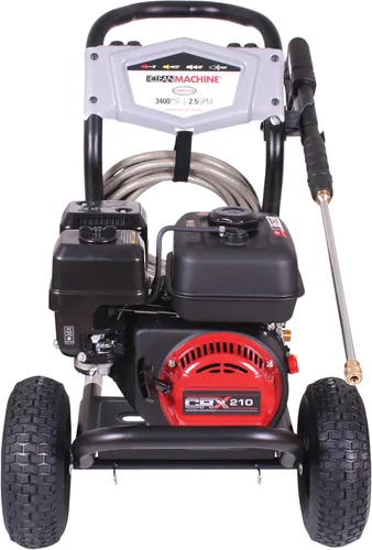Miniatura 11 de Simpson Lavadora a Presión de Gas de 3400 PSI, Lavadora de Potencia Residencial de 2.5 GPM, Agua Fría, Manguera de 25', Máquina de Limpieza, Cumple